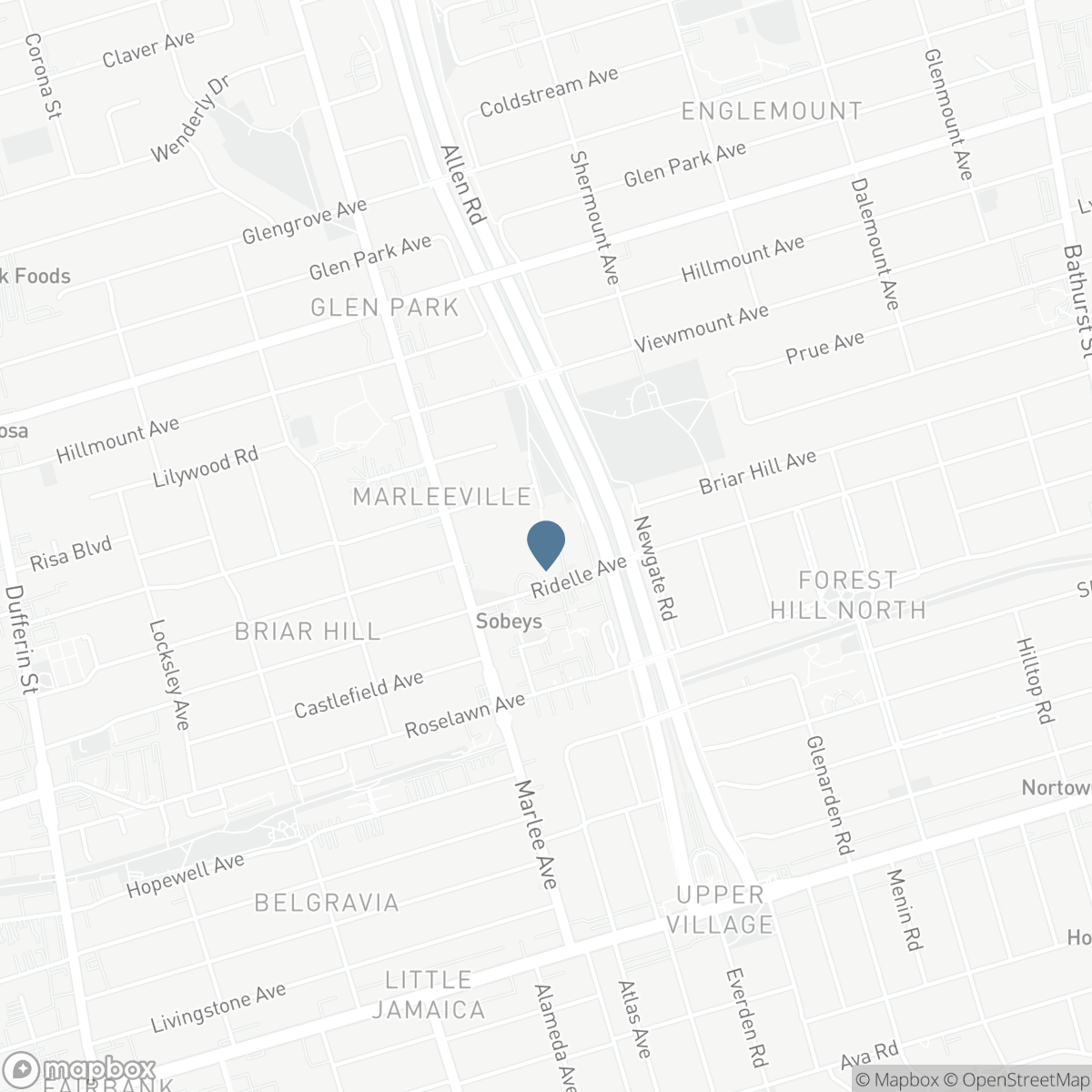 1607 - 360 RIDELLE AVENUE, Toronto, Ontario M6B 1K1